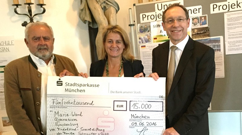 v.l.n.r. Dr. R.Ers, MdL M.Wittmann, StR. M.Straer